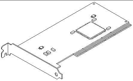 Diagram of the Sun Crypto Accelerator 1000 board.