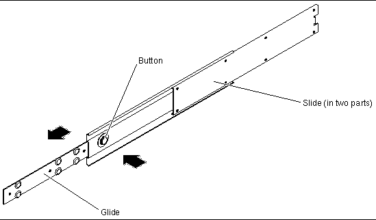 Figure showing how to dismantle the slide.