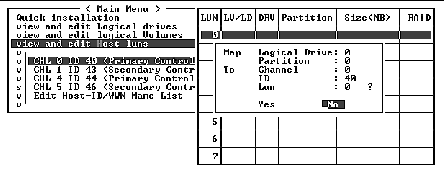 Screen capture shows "Mapping Scheme" prompt. 