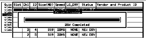 Screen capture showing the "Drive Cloning" progress bar.