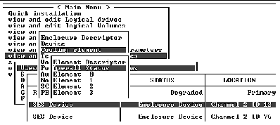 Screen capture shows "Overall Status" chosen.