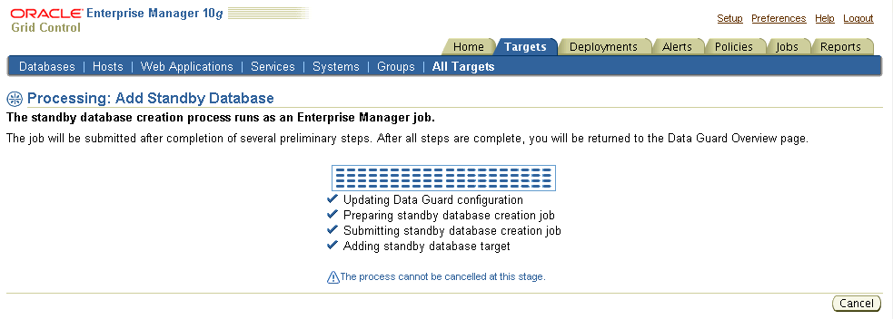 Description of addlstandbyprocess.gif follows